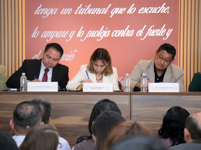 TAAM e IEM suman esfuerzos para garantizar defensa adecuada en procedimientos anticorrupción